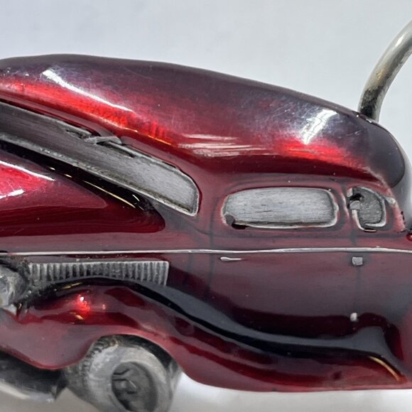Vintage 1980 Bergamot Brass Works #X-39 Belt Buckle Red Car‎ 1930s Ford ZZ Top - Picture 14 of 15